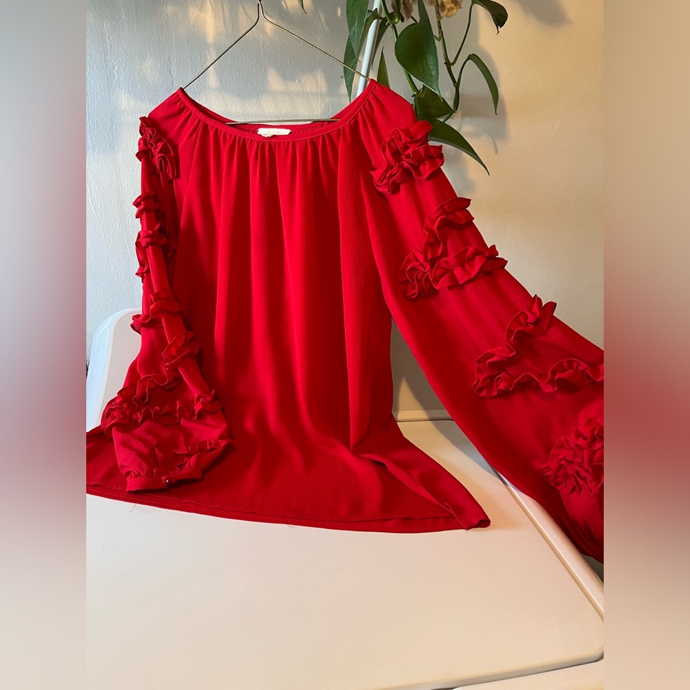 Red Blouse
